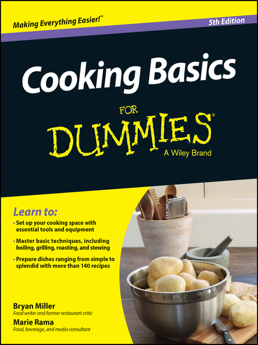 Title details for Cooking Basics For Dummies by Marie Rama - Available